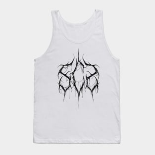 SCS Black Metal Logo (Black) Tank Top